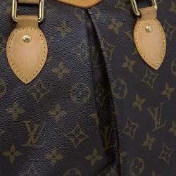 Pre Owned حقيبة يد لوي فيتون كانفاس مونوجرامي بالرمو بي إم