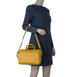 مملوكة مسبقًا Louis Vuitton Safran Monogram Empreinte Speedy 25