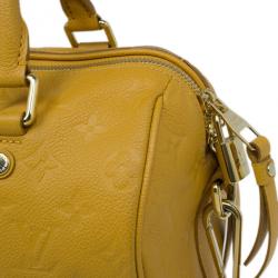مملوكة مسبقًا Louis Vuitton Safran Monogram Empreinte Speedy 25