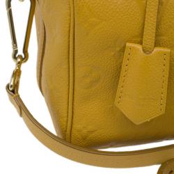 مملوكة مسبقًا Louis Vuitton Safran Monogram Empreinte Speedy 25