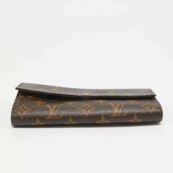 Louis Vuitton Monogram Canvas Sarah Wallet