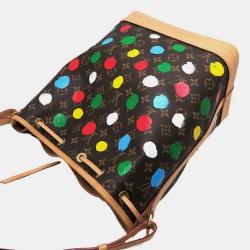 Pre Owned Louis Vuitton x Yayoi Kusama Monogram Painted Dots Noe Bucket Bag