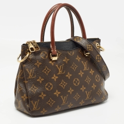 Pre Owned Louis Vuitton Black Monogram Canvas Pallas BB Bag