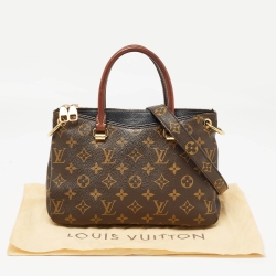 Pre Owned Louis Vuitton Black Monogram Canvas Pallas BB Bag