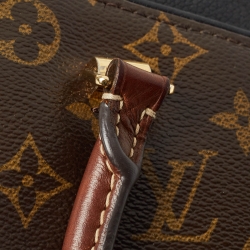 Pre Owned Louis Vuitton Black Monogram Canvas Pallas BB Bag