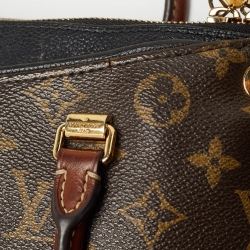 Pre Owned Louis Vuitton Black Monogram Canvas Pallas BB Bag