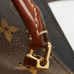 Pre Owned Louis Vuitton Black Monogram Canvas Pallas BB Bag