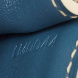 Pre Owned Louis Vuitton Blue Suhali Leather Le Talentueux Bag