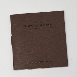 Louis Vuitton Bleu Nuit Monogram Vernis Bellevue GM Bag