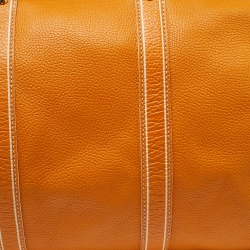 Pre Owned Louis Vuitton Safran Tobago Leather Keepall 50 Bag