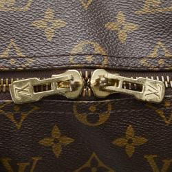 Pre Owned Louis Vuitton Brown Canvas Monogram Keepall 50 Bag