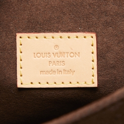 Pre Owned Louis Vuitton Monogram Canvas Pochette Metis Bag