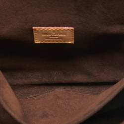 Pre Owned Louis Vuitton Monogram Canvas Pochette Metis Bag