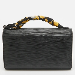 Louis Vuitton Black Epi Leather Clery Pochette Bag