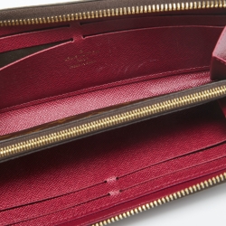 Pre Owned Louis Vuitton Monogram Canvas Portefeiulle Clemence Wallet