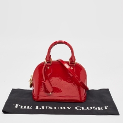 Pre Owned حقيبة لوي فيتون ألما غرويت فيرنيه مونوغرامي BB