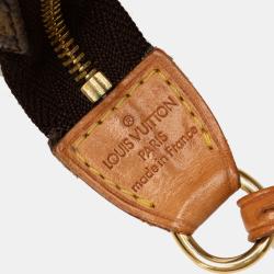 مملوكة مسبقًا Louis Vuitton Brown Monogram Pochette Accessoires Handbag