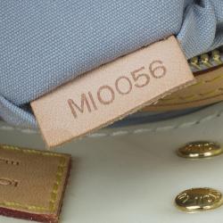 مملوكة مسبقًا حقيبة لوي فيتون فيرنيه مونوجرام بيضاء ريدي PM