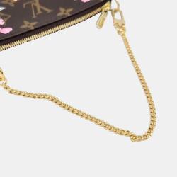 Louis Vuitton Brown Monogram Canvas Mini Pochette Accessoires Shoulder Bag