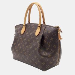 Louis Vuitton Brown Monogram Canvas Turenne MM Top Handle Bag