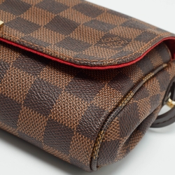 Pre Owned Louis Vuitton Damier Ebene Canvas Favorite PM Bag