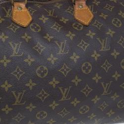 Pre Owned Louis Vuitton Monogram Canvas Speedy 40