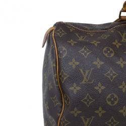 Pre Owned Louis Vuitton Monogram Canvas Speedy 40
