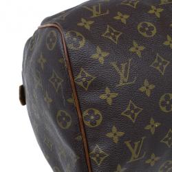 Pre Owned Louis Vuitton Monogram Canvas Speedy 40