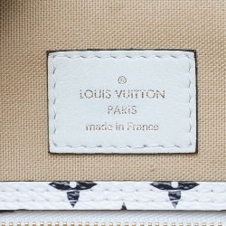 Louis Vuitton Khaki Giant Monogram Canvas Neverfull MM Bag