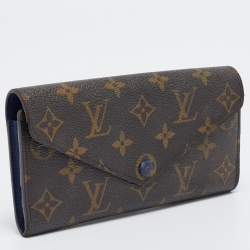 مملوكة مسبقًا Louis Vuitton Blue Monogram Canvas  Josephine Wallet