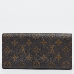 مملوكة مسبقًا Louis Vuitton Blue Monogram Canvas  Josephine Wallet