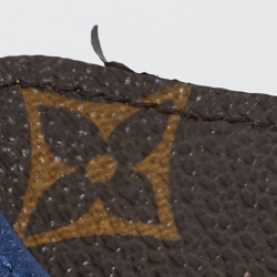 مملوكة مسبقًا Louis Vuitton Blue Monogram Canvas  Josephine Wallet