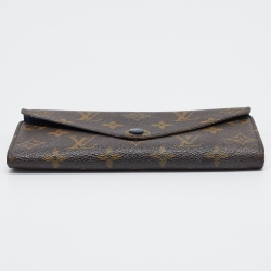مملوكة مسبقًا Louis Vuitton Blue Monogram Canvas  Josephine Wallet