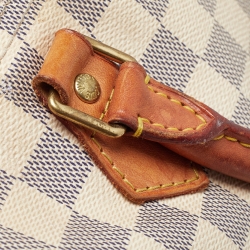 Pre Owned Louis Vuitton Damier Azur Canvas Speedy 35 Bag