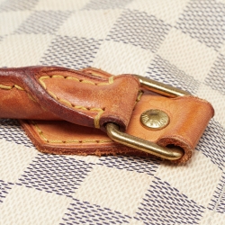 Pre Owned Louis Vuitton Damier Azur Canvas Speedy 35 Bag