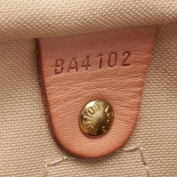 Pre Owned Louis Vuitton Damier Azur Canvas Speedy 35 Bag