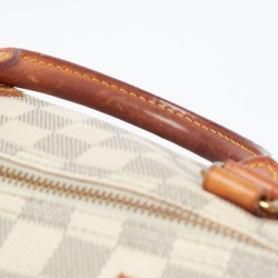 Pre Owned Louis Vuitton Damier Azur Canvas Speedy 35 Bag