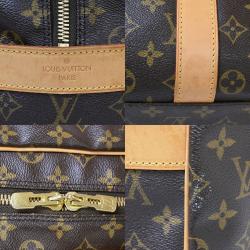Louis Vuitton Coated Canvas, Leather  Carryall Duffel Bag