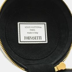 Pre Owned Louis Vuitton Cannes Vase Limited Edition Fornasetti Architettura Print Shoulder Bag 