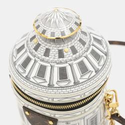 Pre Owned Louis Vuitton Cannes Vase Limited Edition Fornasetti Architettura Print Shoulder Bag 