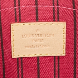Pre Owned Louis Vuitton Monogram Canvas Zip Pouch