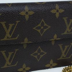Pre Owned Louis Vuitton Monogram Canvas Macassar Continental Wallet
