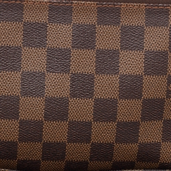 Pre Owned Louis Vuitton Damier Ebene Canvas Navona Pochette Accessoires Bag
