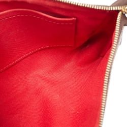 Pre Owned Louis Vuitton Damier Ebene Canvas Navona Pochette Accessoires Bag