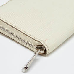 Pre Owned Louis Vuitton Ivorie Epi Leather Zippy Wallet