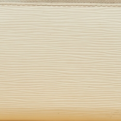 Pre Owned Louis Vuitton Ivorie Epi Leather Zippy Wallet