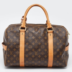 Pre Owned Louis Vuitton Monogram Canvas Carryall Duffel Bag