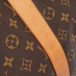 Pre Owned Louis Vuitton Monogram Canvas Carryall Duffel Bag