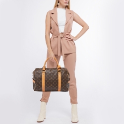 Pre Owned Louis Vuitton Monogram Canvas Carryall Duffel Bag