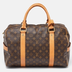 Pre Owned Louis Vuitton Monogram Canvas Carryall Duffel Bag